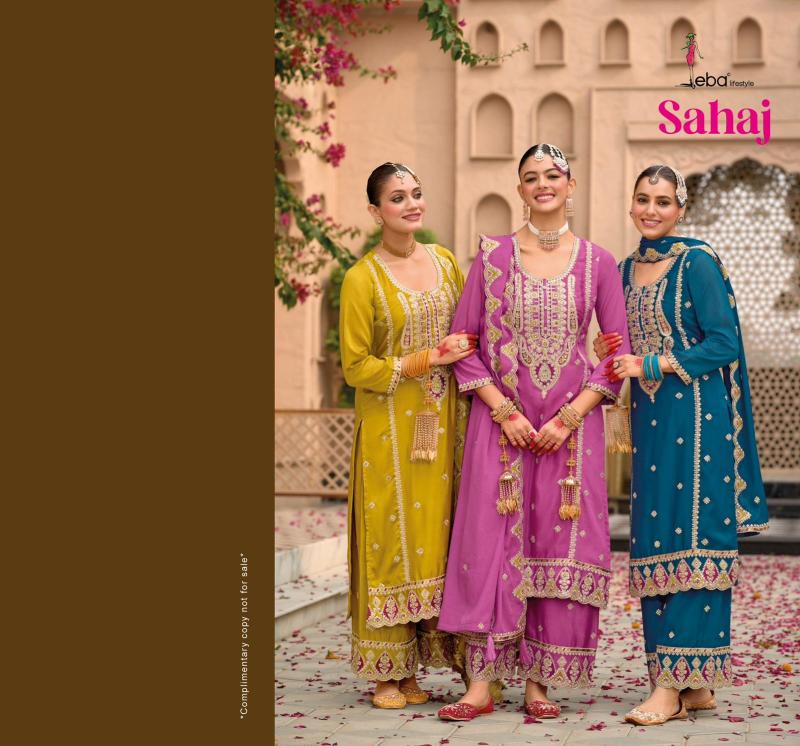 Eba Sahaj Catalog readymade salwar kameez wholesalers in ahmedabad