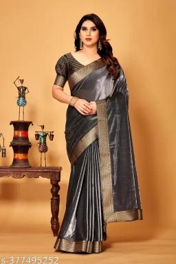 Ethosari Delta Maharani Fancy lycra saree online india