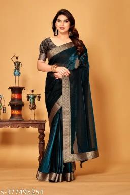 Ethosari Delta Maharani Fancy lycra saree online india