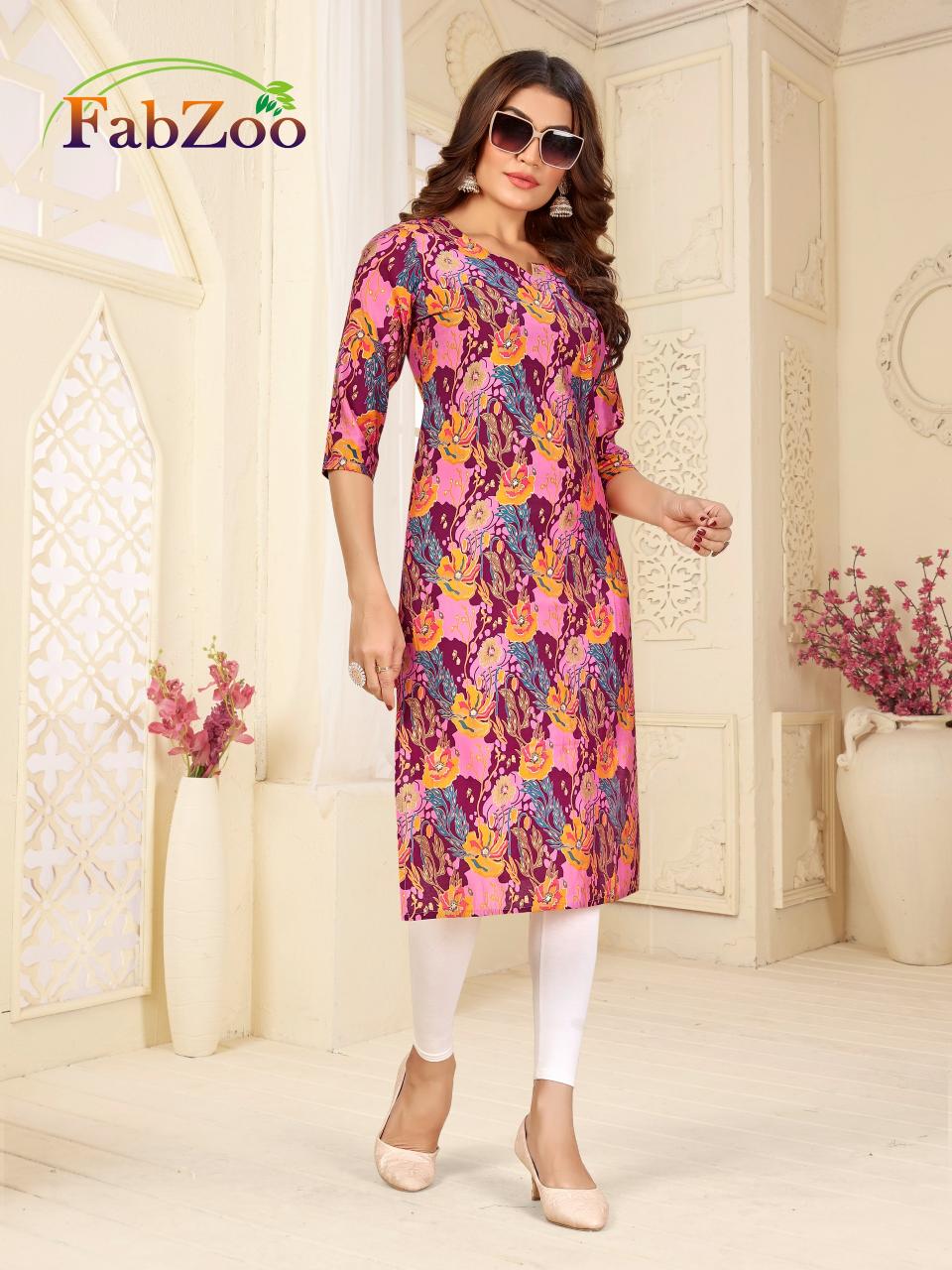 Fabzoo Modal Vol 1 fab india l size kurtis in inches