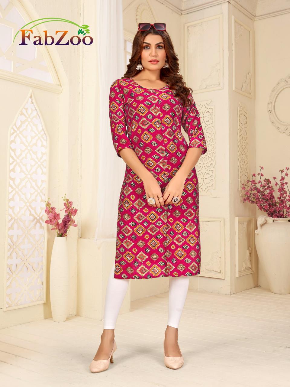 Fabzoo Modal Vol 1 fab india l size kurtis in inches