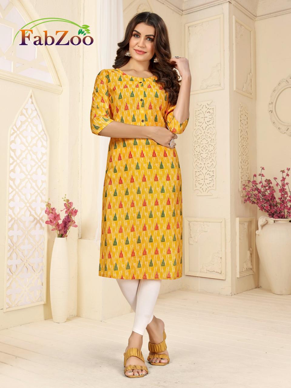 Fabzoo Modal Vol 3 ideas for teacher uniform in india kurti suit