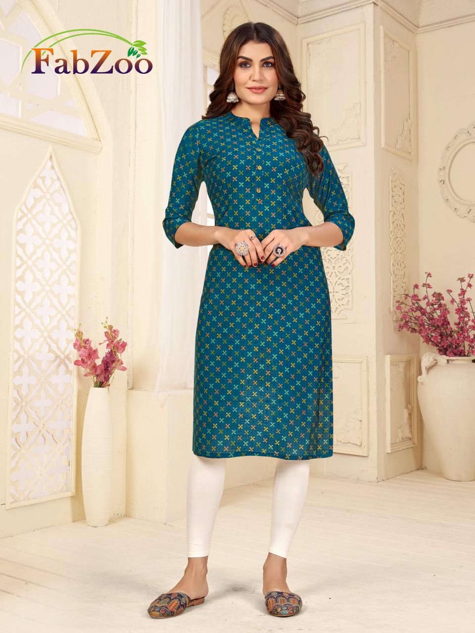 Fabzoo Modal Vol 3 ideas for teacher uniform in india kurti suit