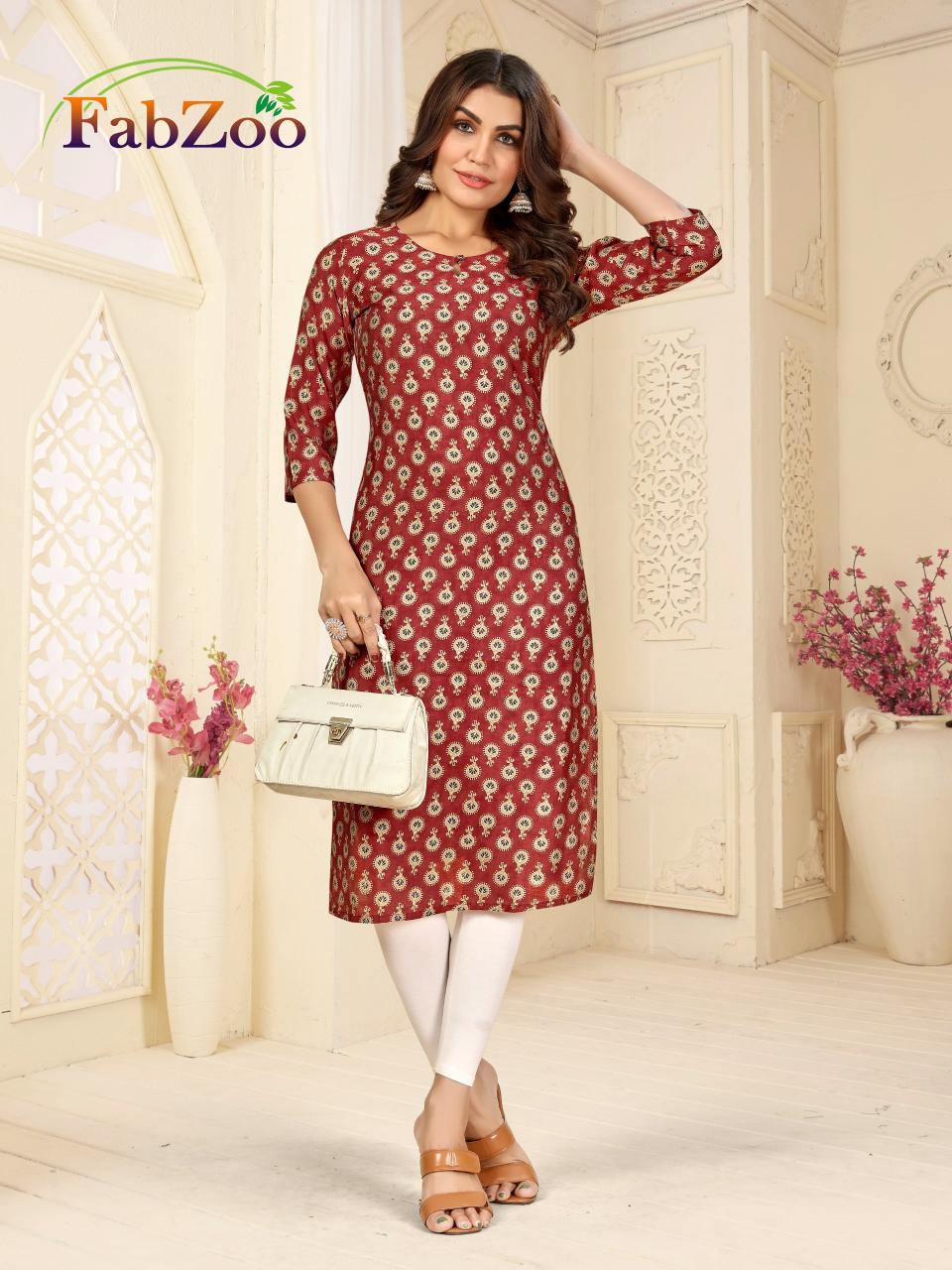 Fabzoo Modal Vol 4 kurti india fashion