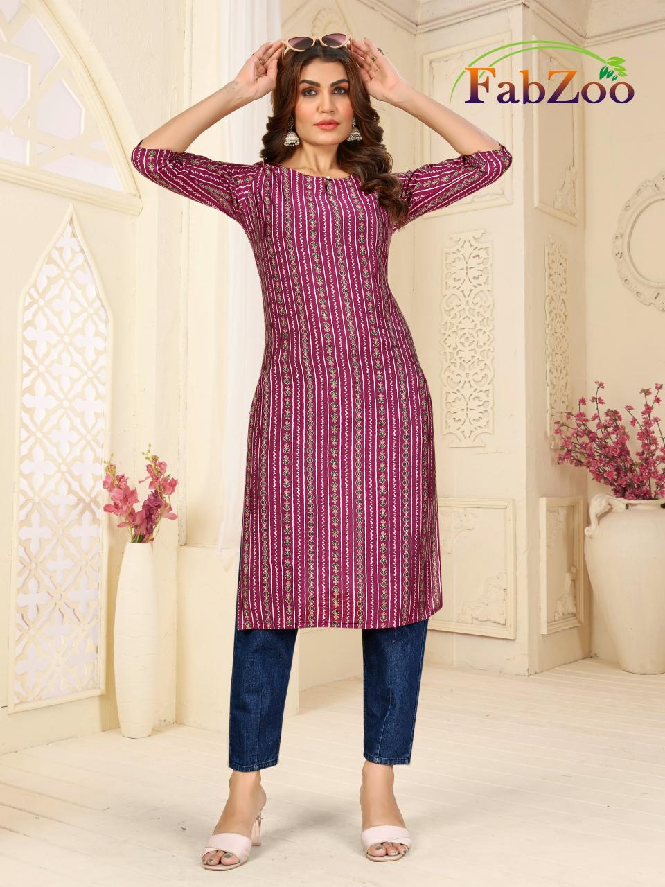 Fabzoo Modal Vol 5 online kurtis shopping in india jofia