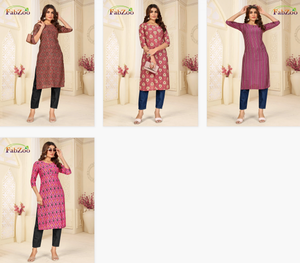 Fabzoo Modal Vol 5 online kurtis shopping in india jofia