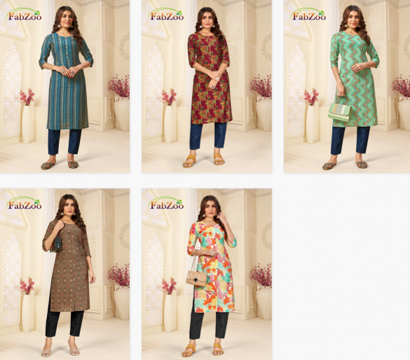 Fabzoo Modal Vol 6 online ladies kurti business to start in india