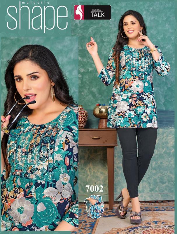 Fashion Talk Little Sunshine Catalog embroidered kurtis online india wholesale