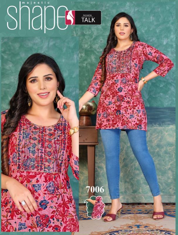 Fashion Talk Little Sunshine Catalog embroidered kurtis online india wholesale