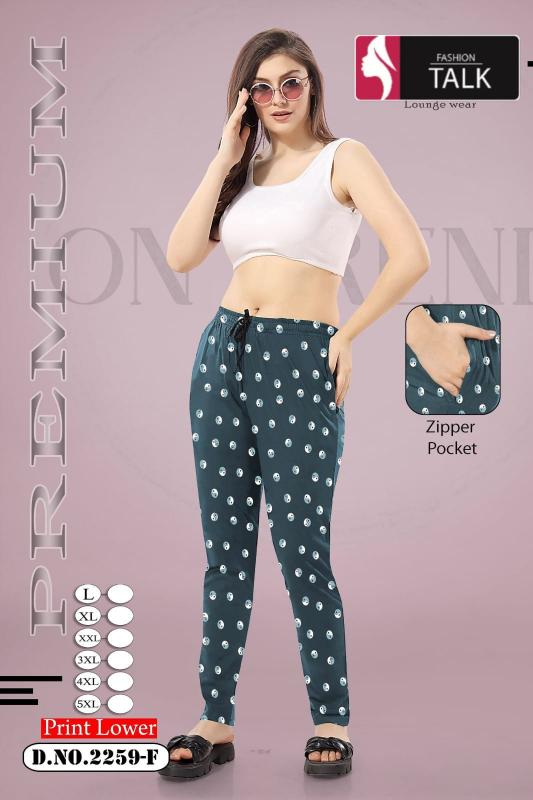 FASHION TALK VOL.#AT02259 printed lower pocket pants wholesale market in surat