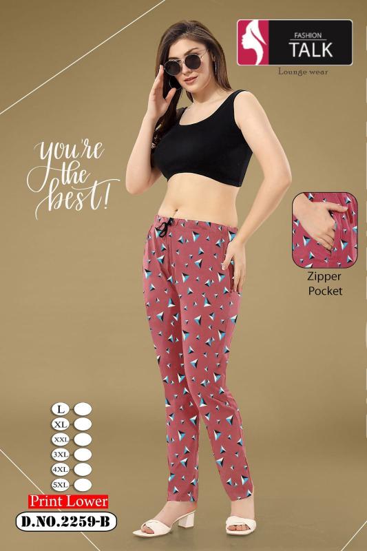 FASHION TALK VOL.#AT02259 printed lower pocket pants wholesale market in surat