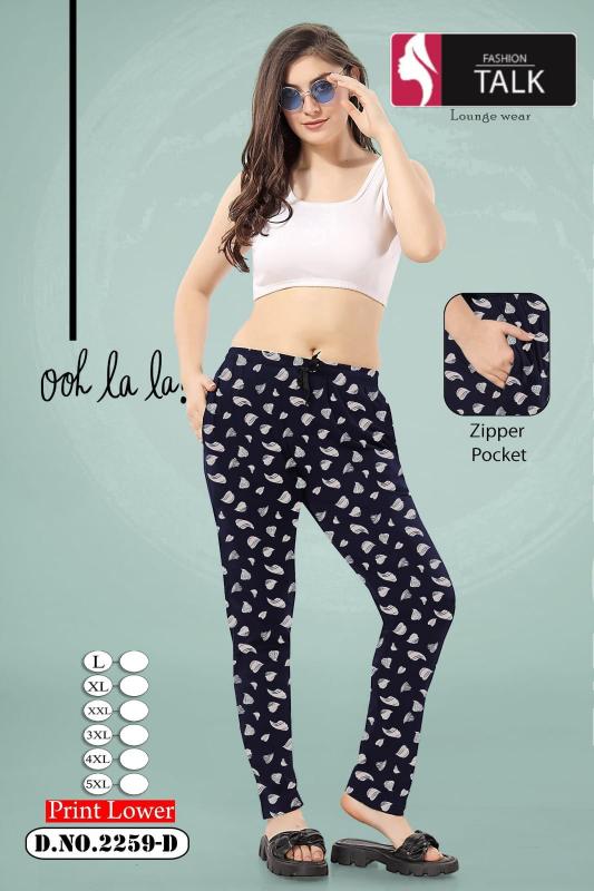 FASHION TALK VOL.#AT02259 printed lower pocket pants wholesale market in surat