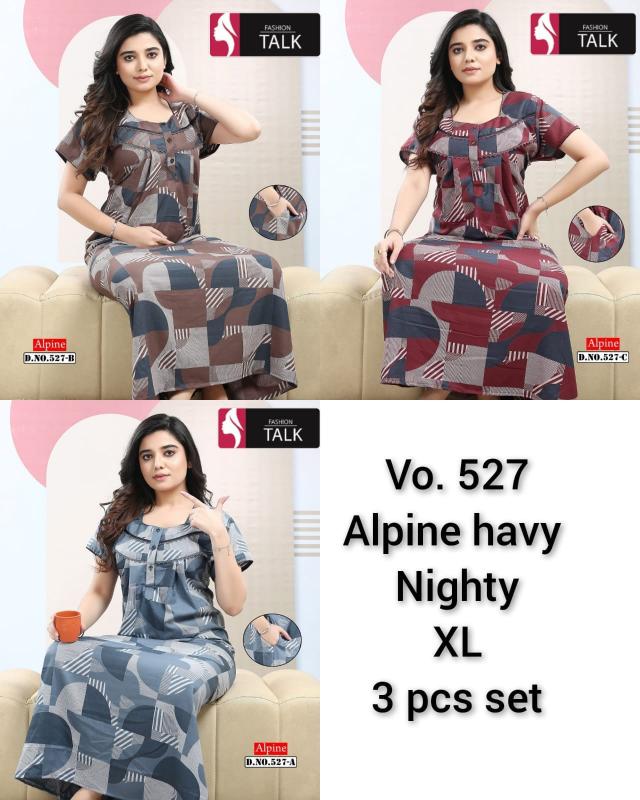 Fashion Talk VOL.SL 527 night suit wholesale catalogs