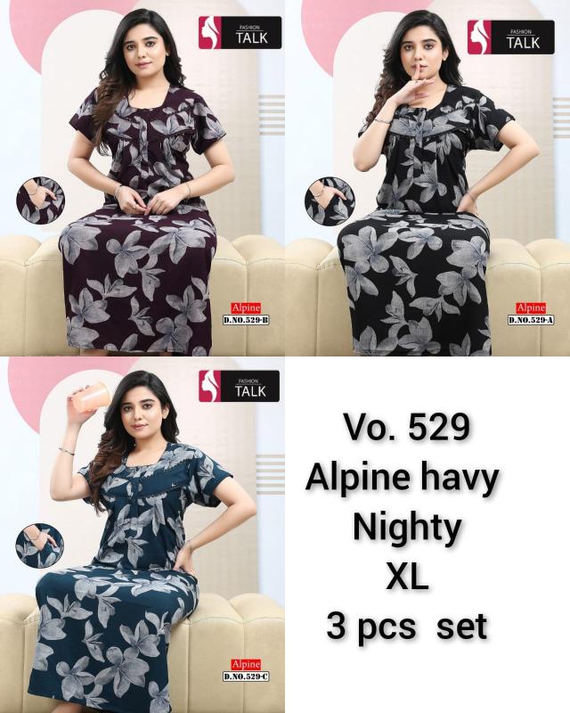 Fashion Talk VOL.SL 529 night dress wholesale market in ahmedabad