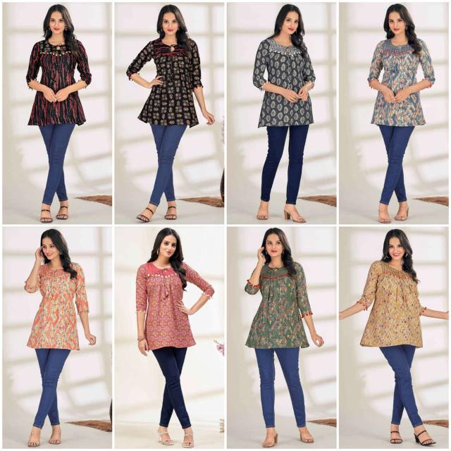 Felocity Centuri Cotton Printed Tops Wholesale Catalog