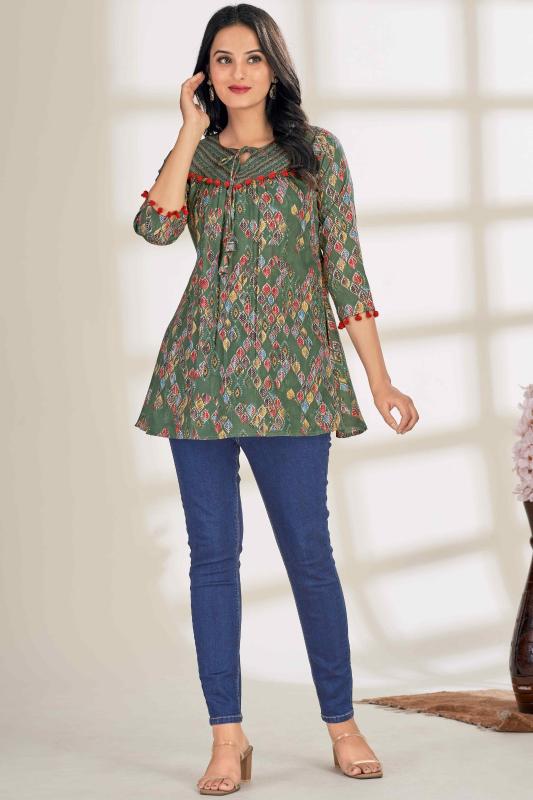 Felocity Centuri Cotton Printed Tops Wholesale Catalog