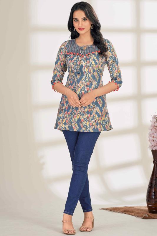 Felocity Centuri Cotton Printed Tops Wholesale Catalog