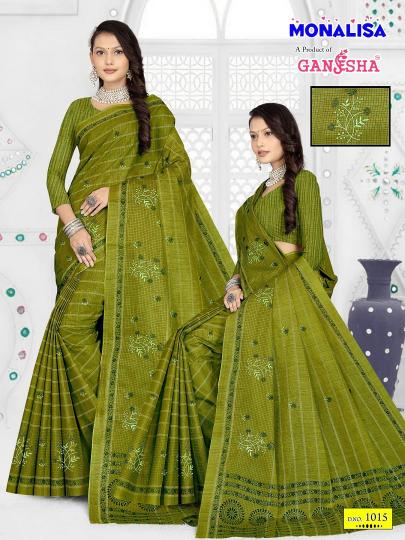 Ganesha Monalisa Vol-01 – Cotton Sarees - Wholesale Catalog