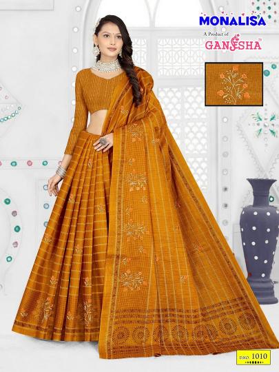 Ganesha Monalisa Vol-01 – Cotton Sarees - Wholesale Catalog