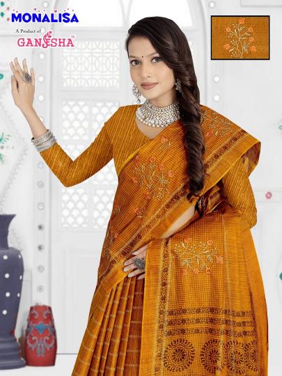 Ganesha Monalisa Vol-01 – Cotton Sarees - Wholesale Catalog