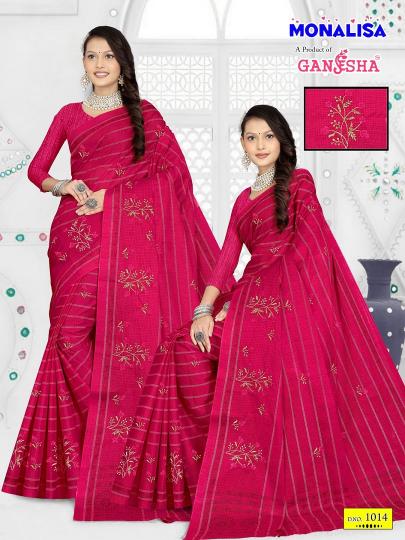 Ganesha Monalisa Vol-01 – Cotton Sarees - Wholesale Catalog