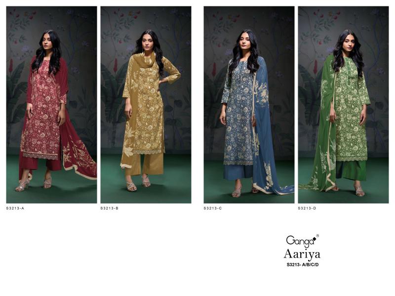 Ganga Aariya 3213 Catalog indian salwar kameez wholesale uk