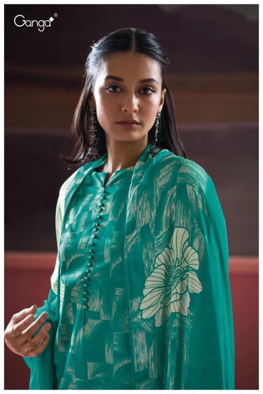 Ganga Aarna 3138 Catalog fashid wholesale pakistani suit