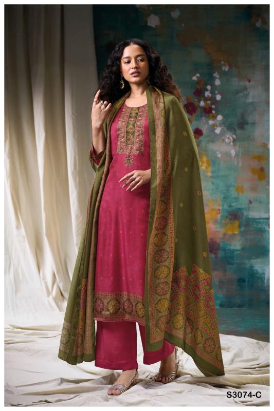 Ganga Aashvi 3074 wholesale suppliers of salwar kameez in kolkata