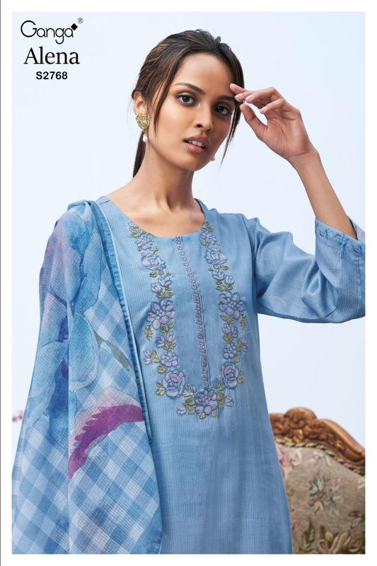 Ganga Alena 2768 wholesale dealers of salwar kameez in bangalore