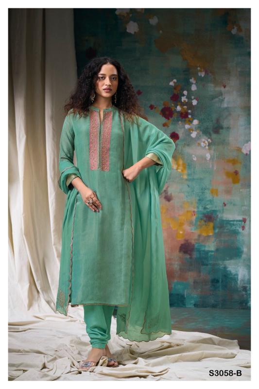 Ganga Aneta 3058 salwar kameez dress materials wholesale