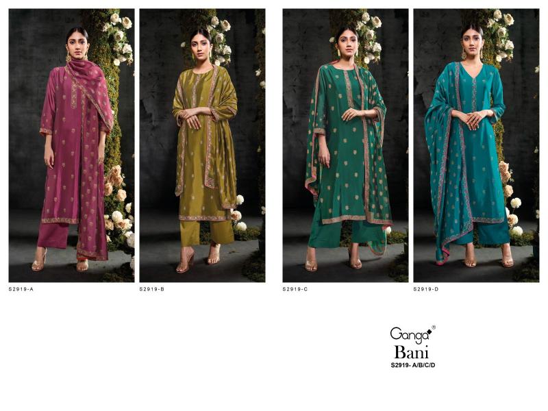 Ganga Bani 2919 ladies salwar kameez wholesalers in bangalore