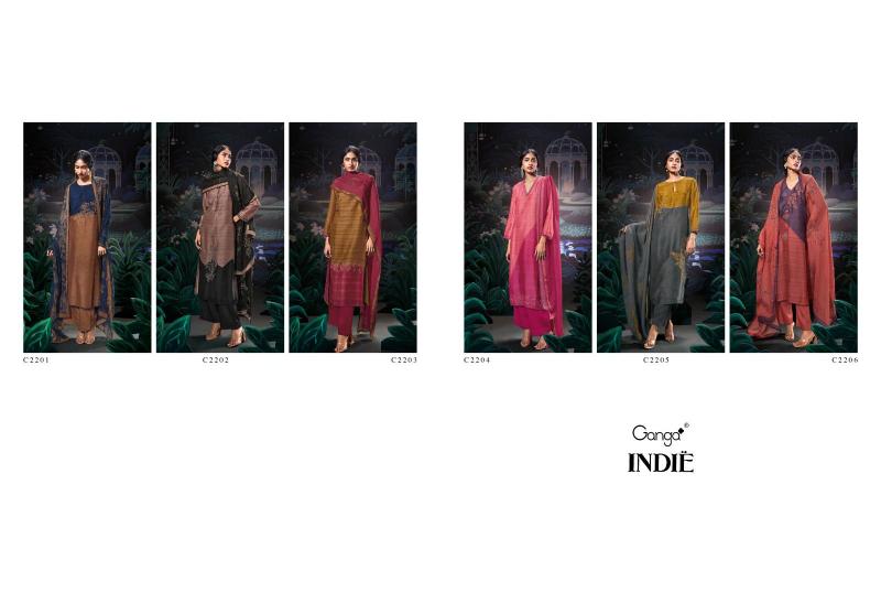 Ganga Indie salwar kameez catalog wholesale