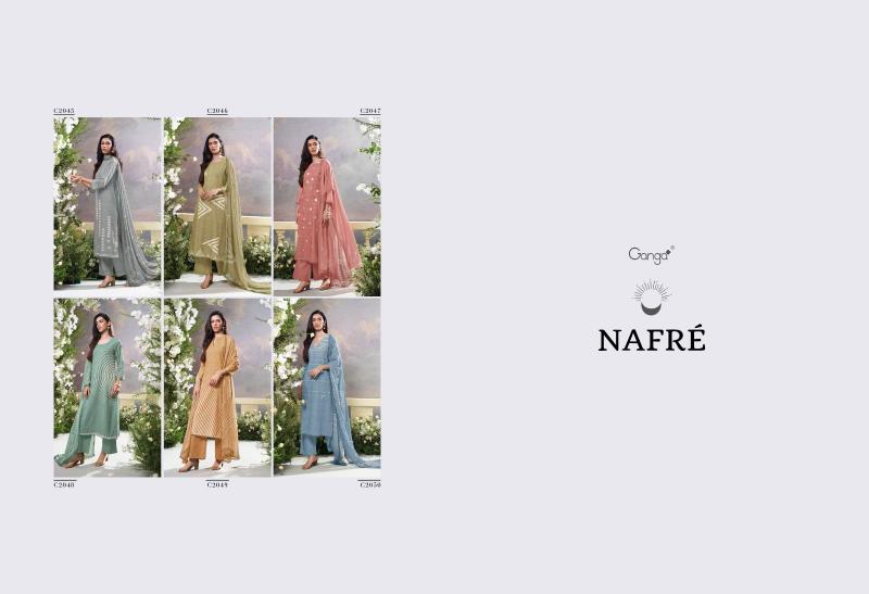 Ganga Nafre Catalog mdl salwar kameez wholesale