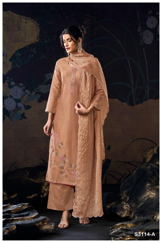 Ganga Nynika 3114 Salwar Kameez Wholesale Cataog 