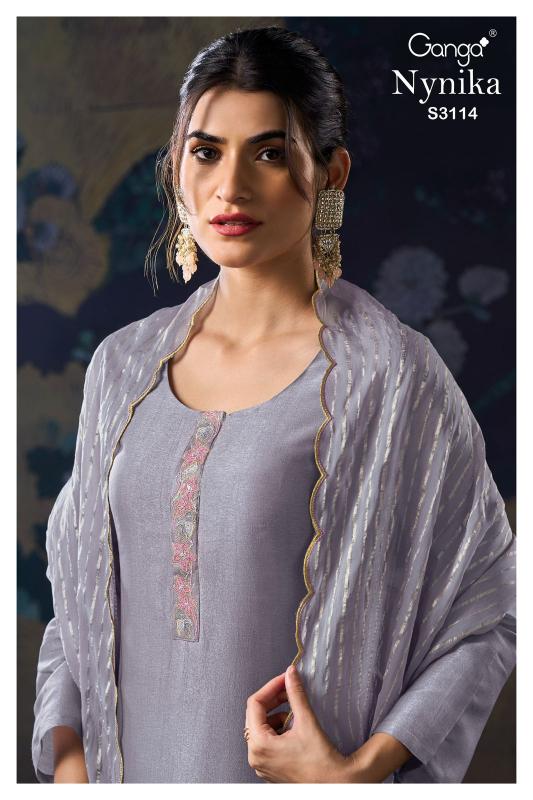 Ganga Nynika 3114 Salwar Kameez Wholesale Cataog 