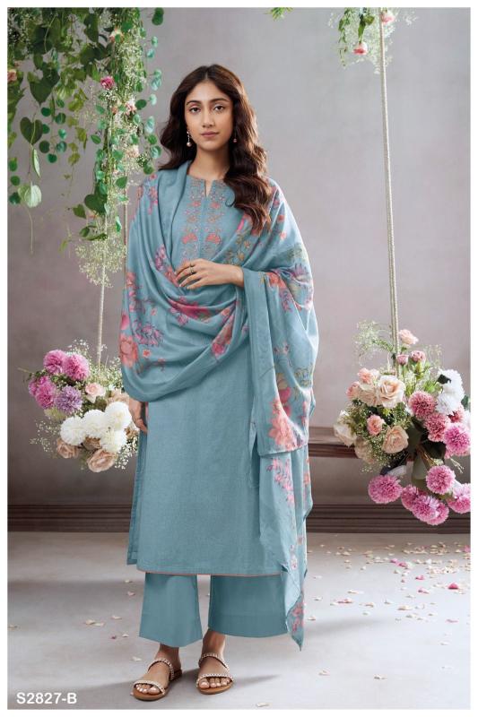 Ganga Teuila 2827 Catalog dubai salwar kameez wholesalers