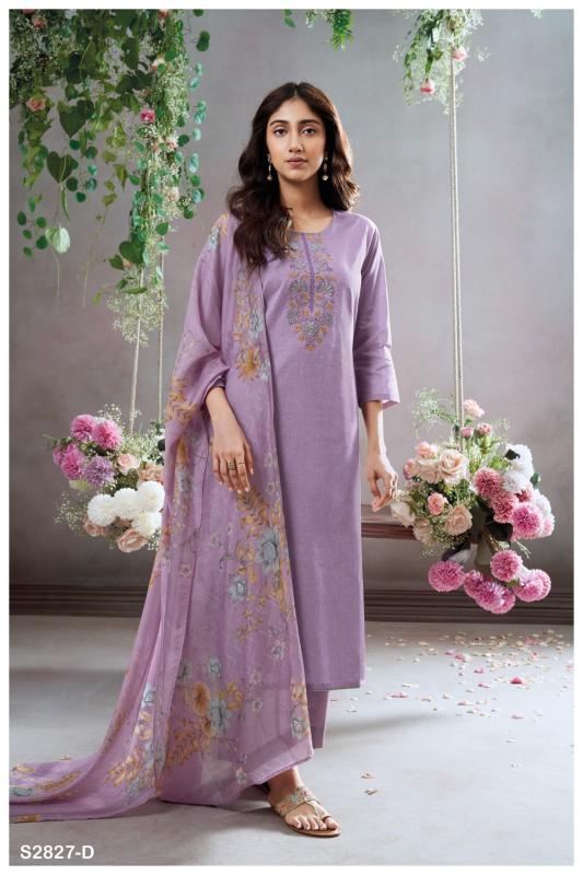 Ganga Teuila 2827 Catalog dubai salwar kameez wholesalers