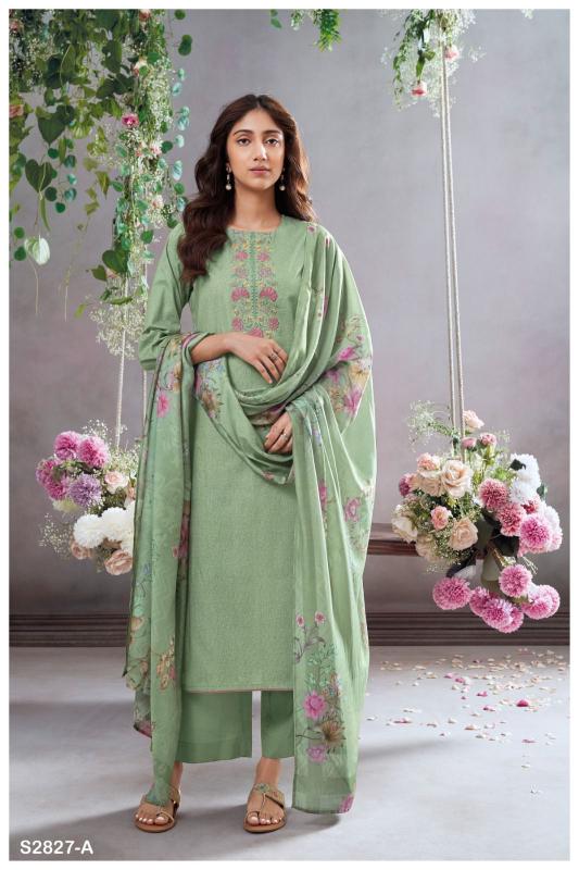 Ganga Teuila 2827 Catalog dubai salwar kameez wholesalers