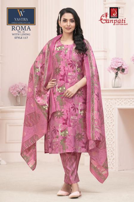 Ganpati Roma Vol-1 – Kurti Pant With Dupatta - Wholesale Catalog