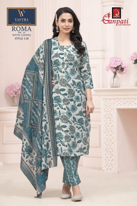 Ganpati Roma Vol-1 – Kurti Pant With Dupatta - Wholesale Catalog