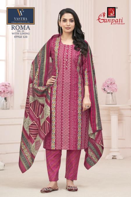 Ganpati Roma Vol-1 – Kurti Pant With Dupatta - Wholesale Catalog