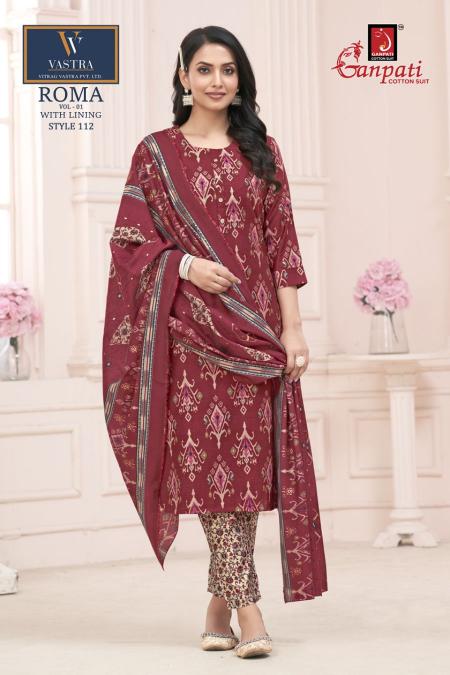 Ganpati Roma Vol-1 – Kurti Pant With Dupatta - Wholesale Catalog