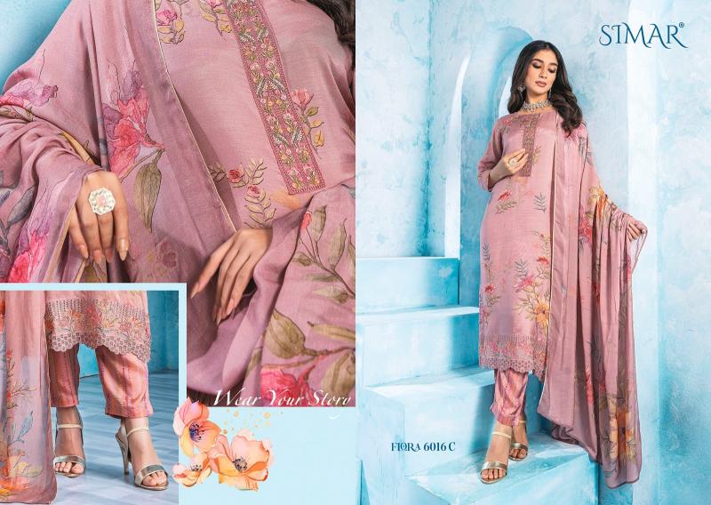 Glossy Simar Flora wholesale rate salwar kameez