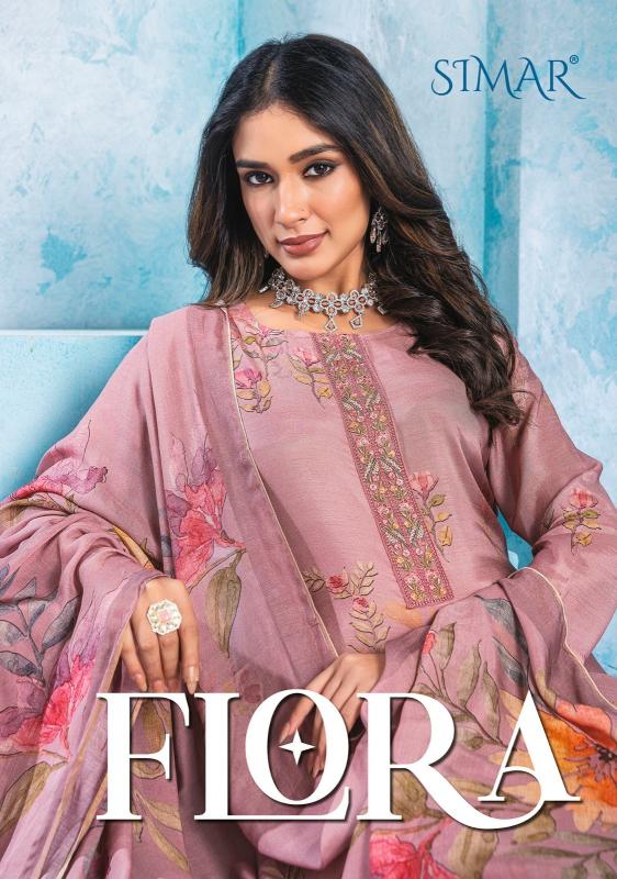 Glossy Simar Flora wholesale rate salwar kameez