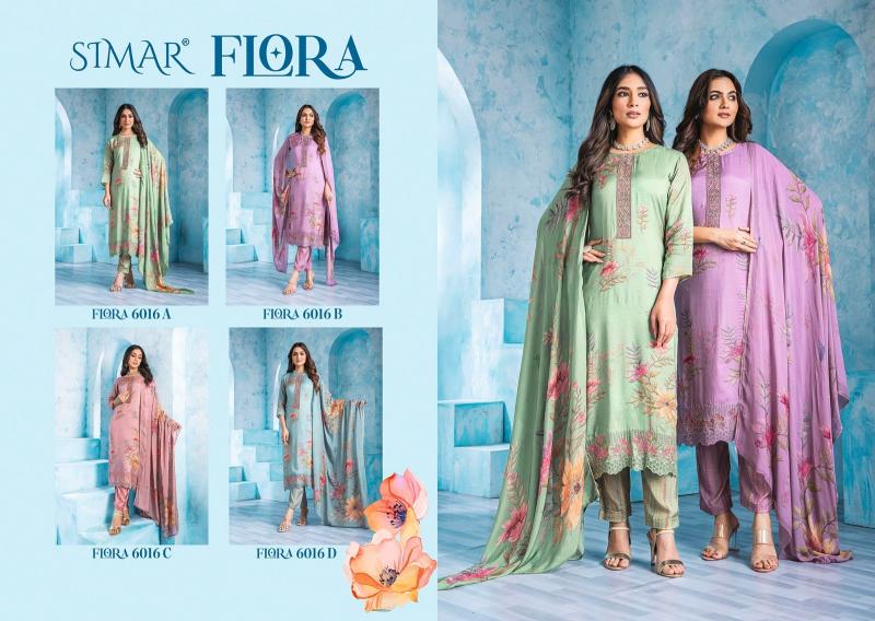 Glossy Simar Flora wholesale rate salwar kameez