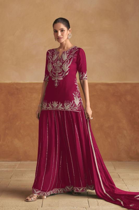 Gulkayra Haniya Catalog Colour Chinon Designer online wholesale pakistani wedding salwar kameez