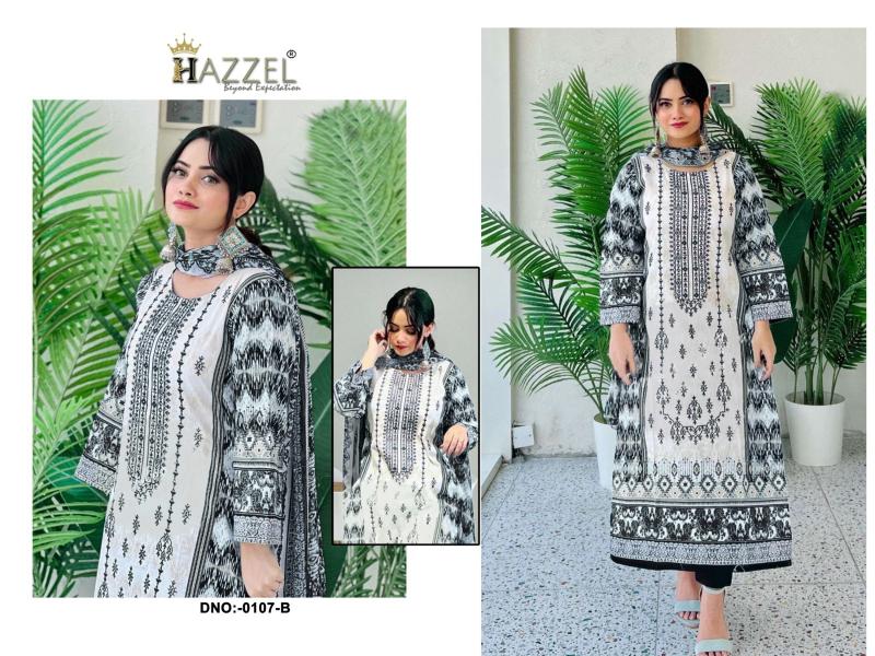 Hazzel 0107 ABCD Chiffon Dupatta pakistani suits wholesale india