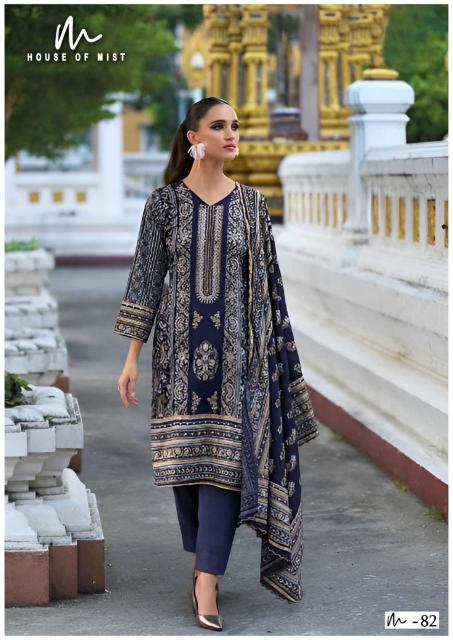 House Of Mist Gazal Vol-09 – Karachi Dress Material - Wholesale Catalog