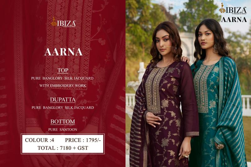 Ibiza Aarna Catalog designer salwar kameez wholesale in kolkata