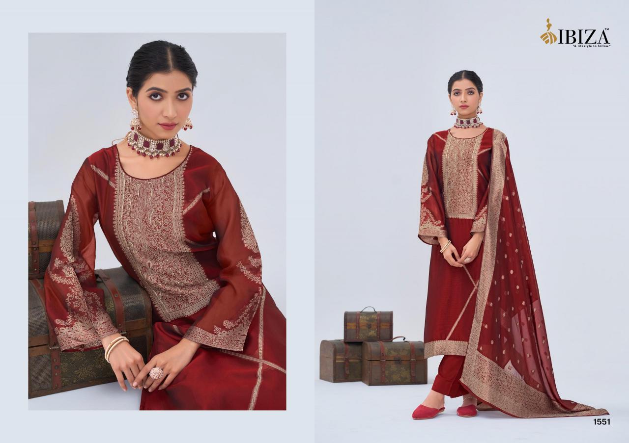 Ibiza Antra unstitched heavy salwar kameez in jaipur wholesale